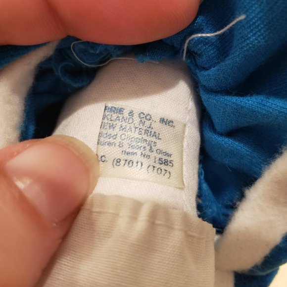 Porcelain Doll Russ Months To Remember January Blue Velvet Dress Bonnet Blonde - Picture 7 of 11